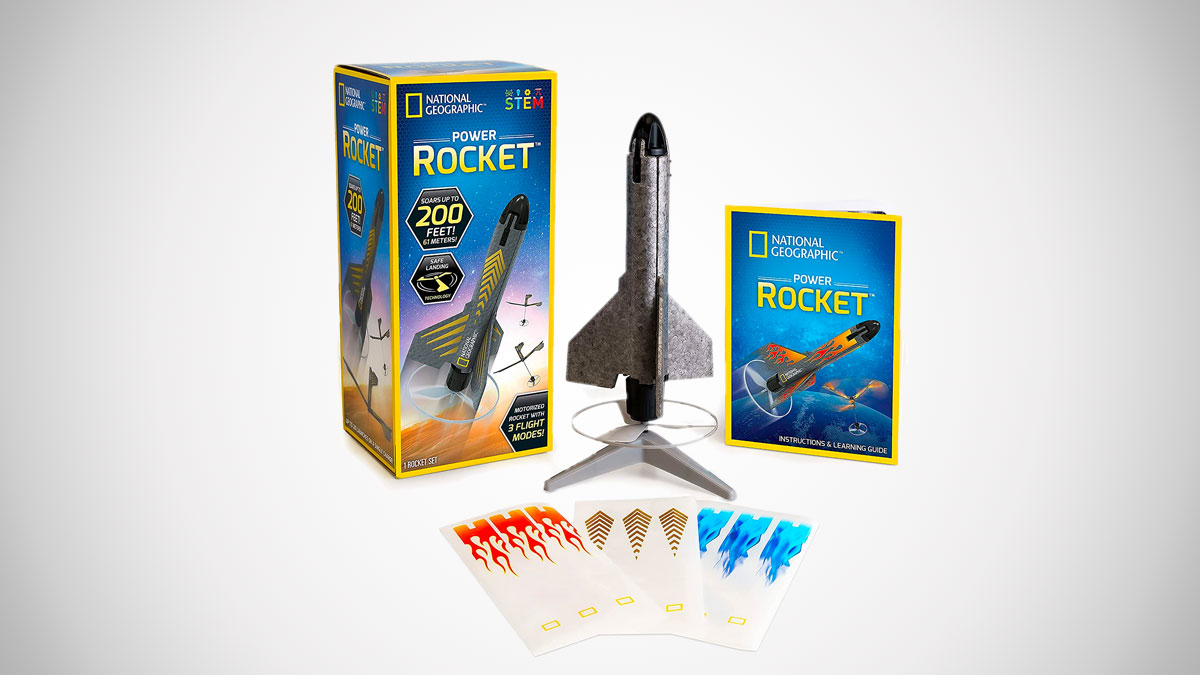 National Geographic Rocket Launcher 200Foot High Flyer