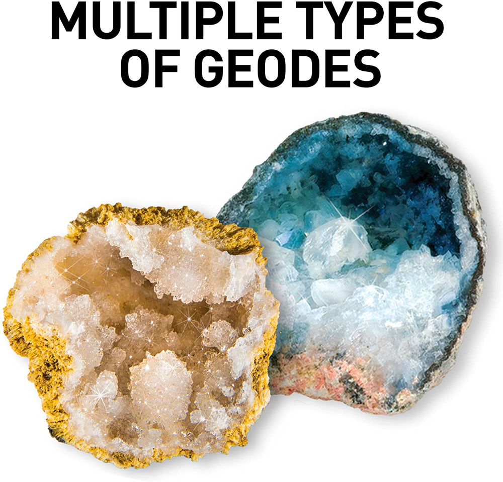 National Geographic CrystalFilled Geodes Kit