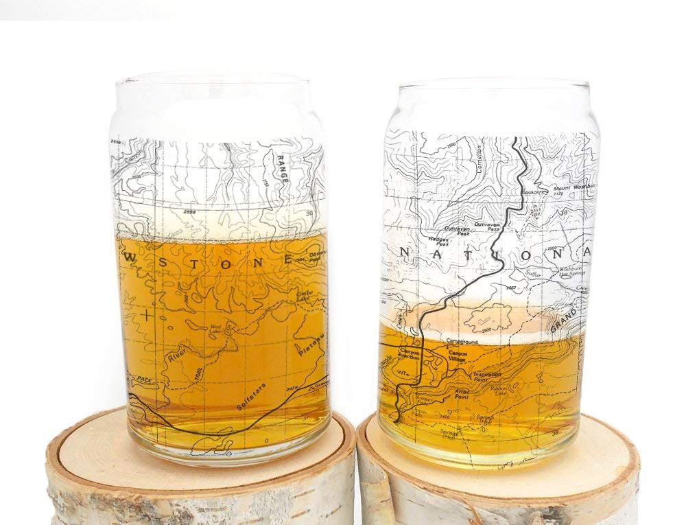 Black Lantern National Park Topo Glasses