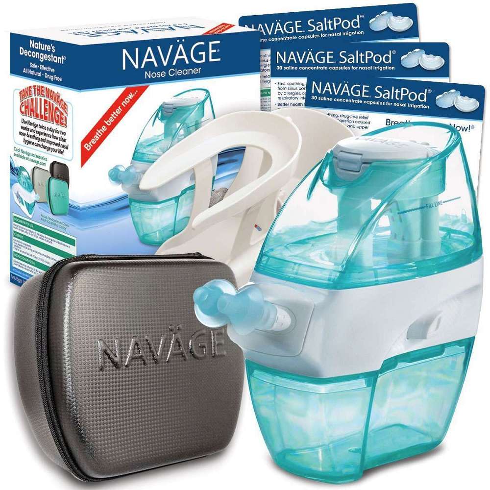 Navage Nose Cleaner Bundle Gentle Sinus Relief