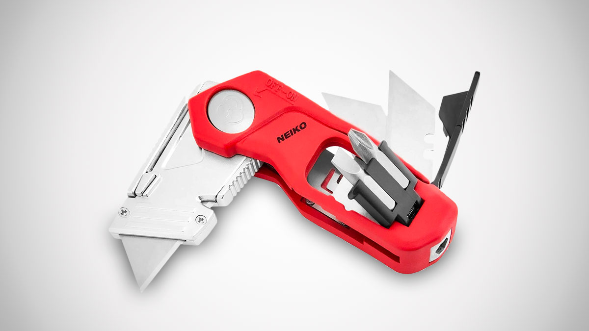 NEIKO Folding MultiTool with Blade Storage