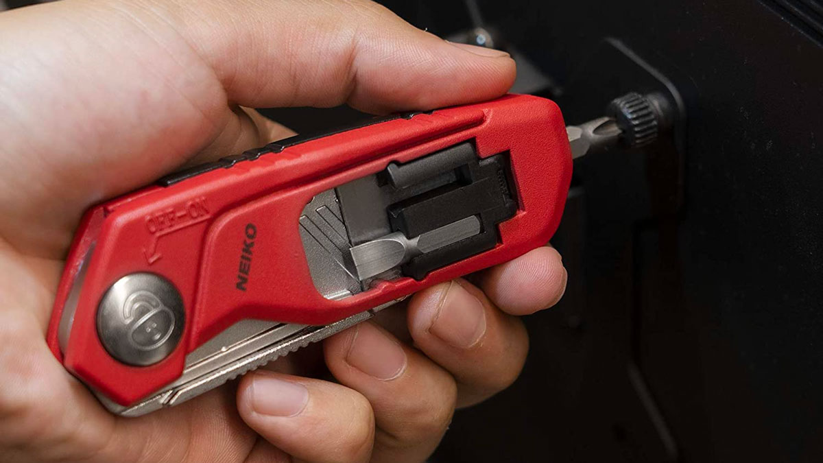 NEIKO Folding MultiTool with Blade Storage