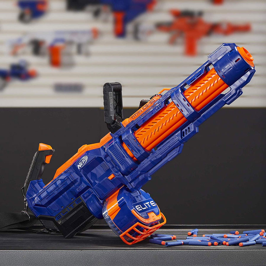 Nerf Titan CS50 Rapid Fire Blaster