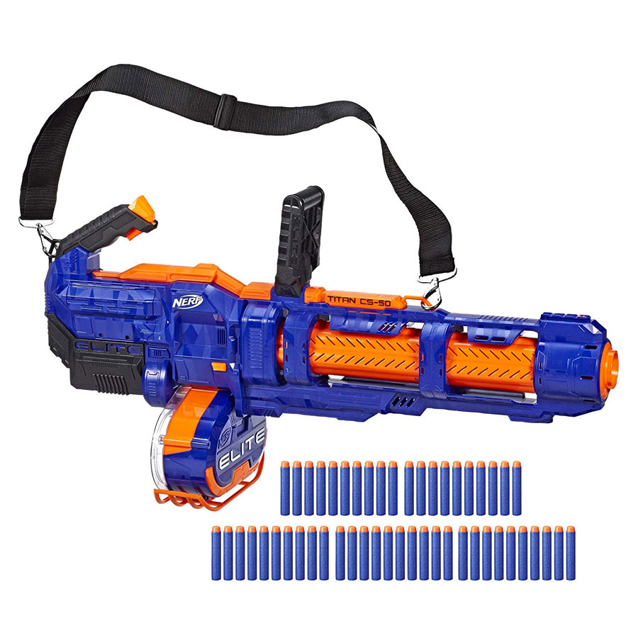 Nerf Titan CS50 Rapid Fire Blaster