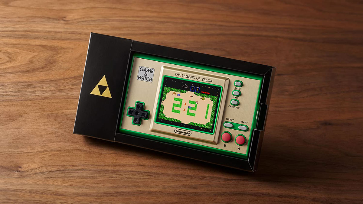 Nintendo Game Watch Legendary Zelda Trio