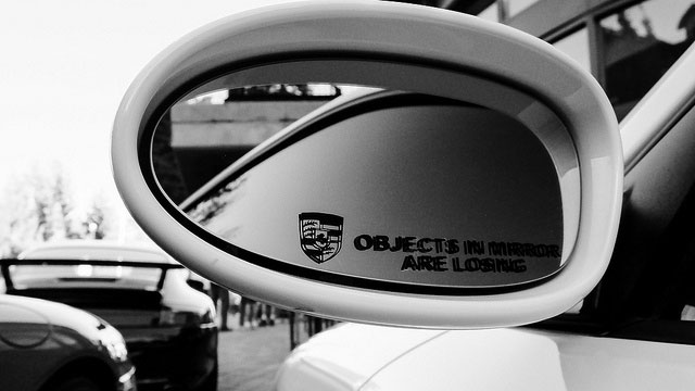 Objects in Mirror Are Winning Decal