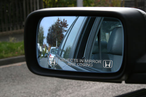 Objects in Mirror Are Winning Decal