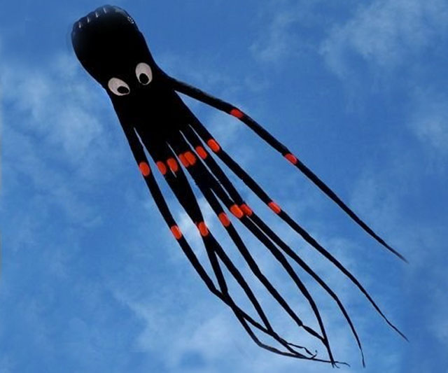 Parafoil Octopus Kite Aquatic Beauty