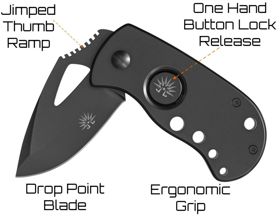 OffGrid Knives Lightweight Blackout EDC