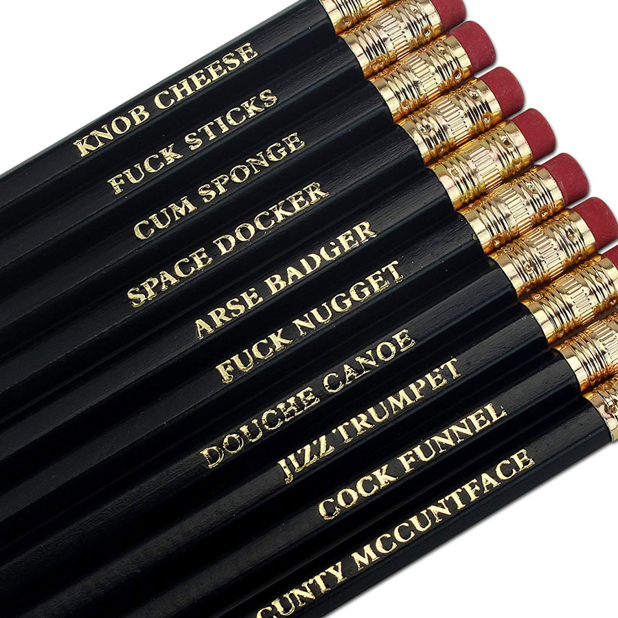 Offencils Profanity Pencils 20 Insults Galore