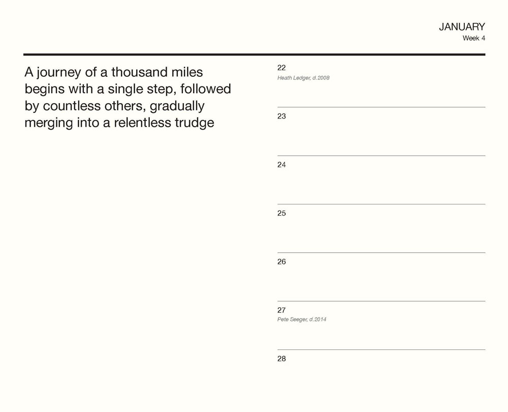 Perpetual Disappointments Diary Cheerful Satirical Planner