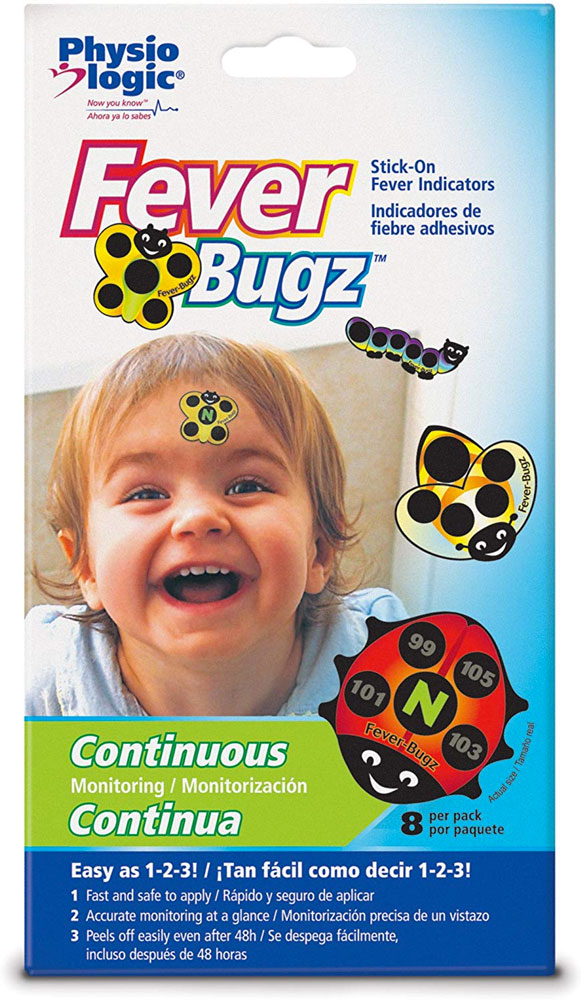 Physio Logic FeverBugz Temperature Tracking Stickers