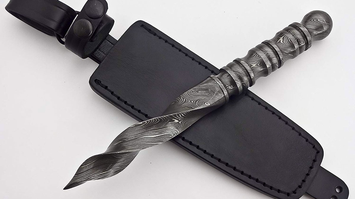 Poshland RAM211 Damascus Steel Dagger