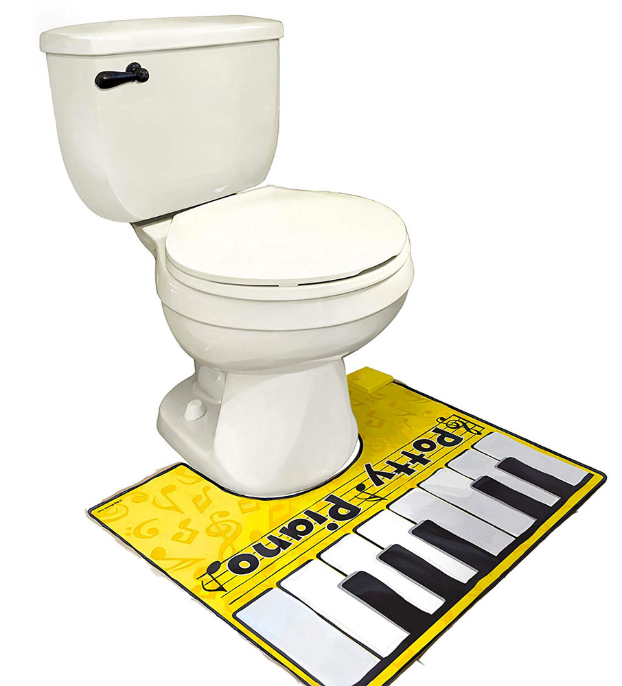 Potty Piano Musical Toilet Mat