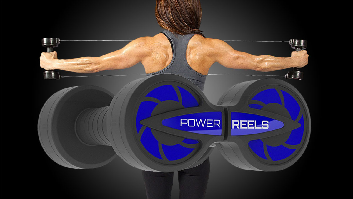 Power Reels Dynamic Resistance Fitness Tool