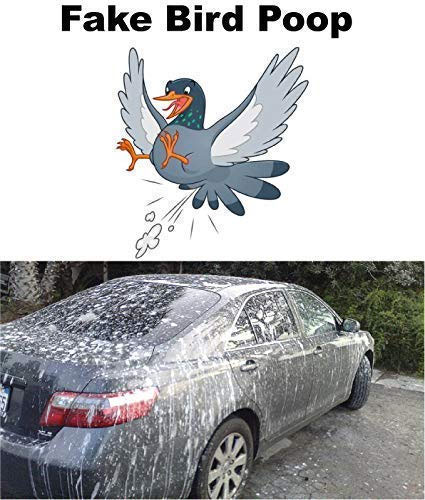 Prank Bird Poop Powder Activate for Mischief