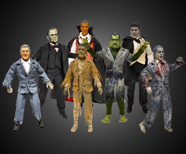 Presidential Monster Collectible Figurines