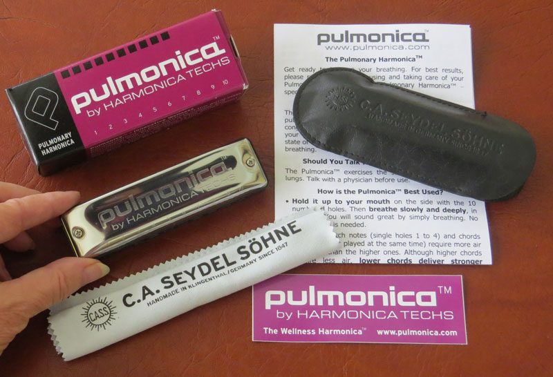 Pulmonica Harmonica Breathing Enhancement Set