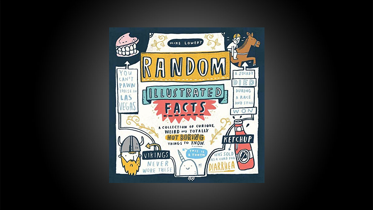 Random Illustrated Facts Colorful Infographic Collection