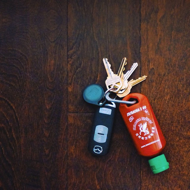 Sriracha2Go Portable Hot Sauce Holder