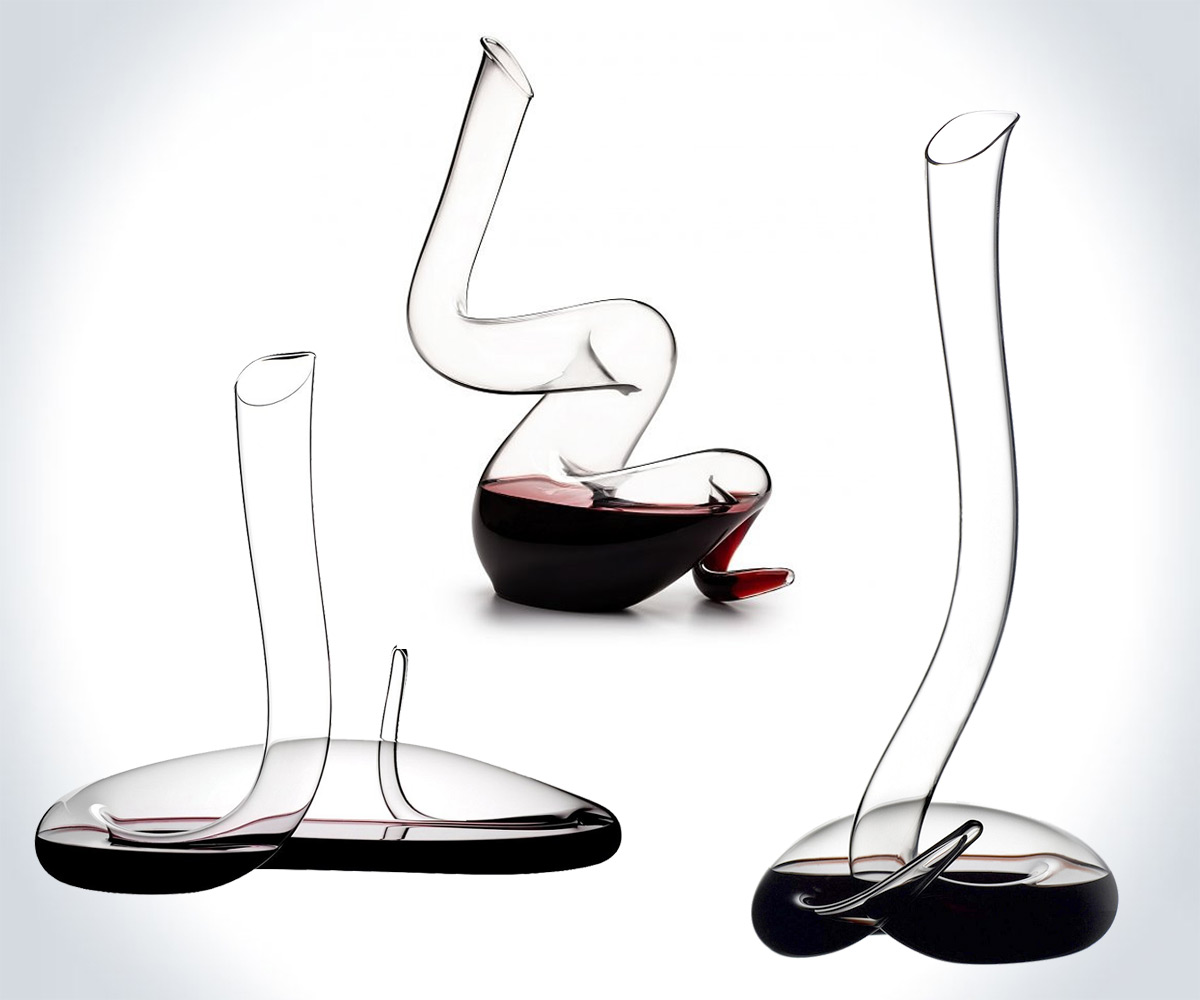 Riedel Crystal Serpent Wine Decanters