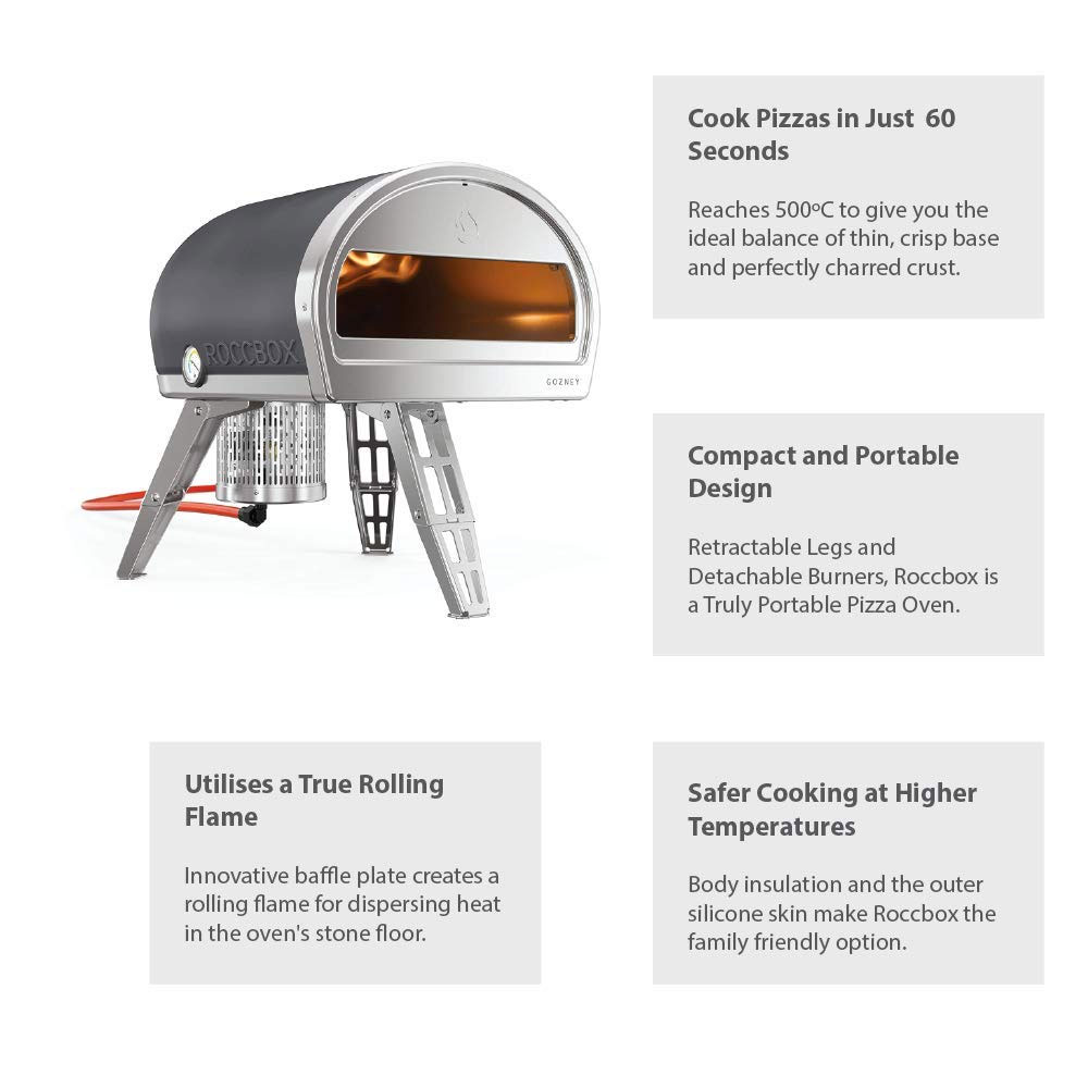 Roccbox Outdoor Pizza Oven Neapolitan Cooking Upgrade