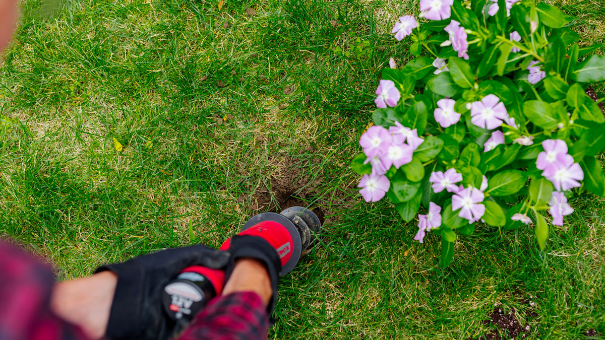 RotoShovel Automated Handheld Garden Tool