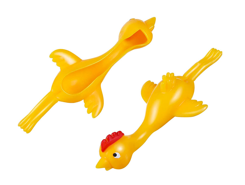 Rubber Chicken Finger Fliers Set