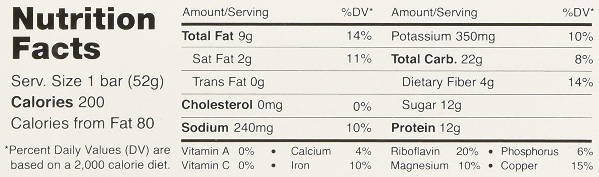 RXBARs Clean Whole Food Protein Bars