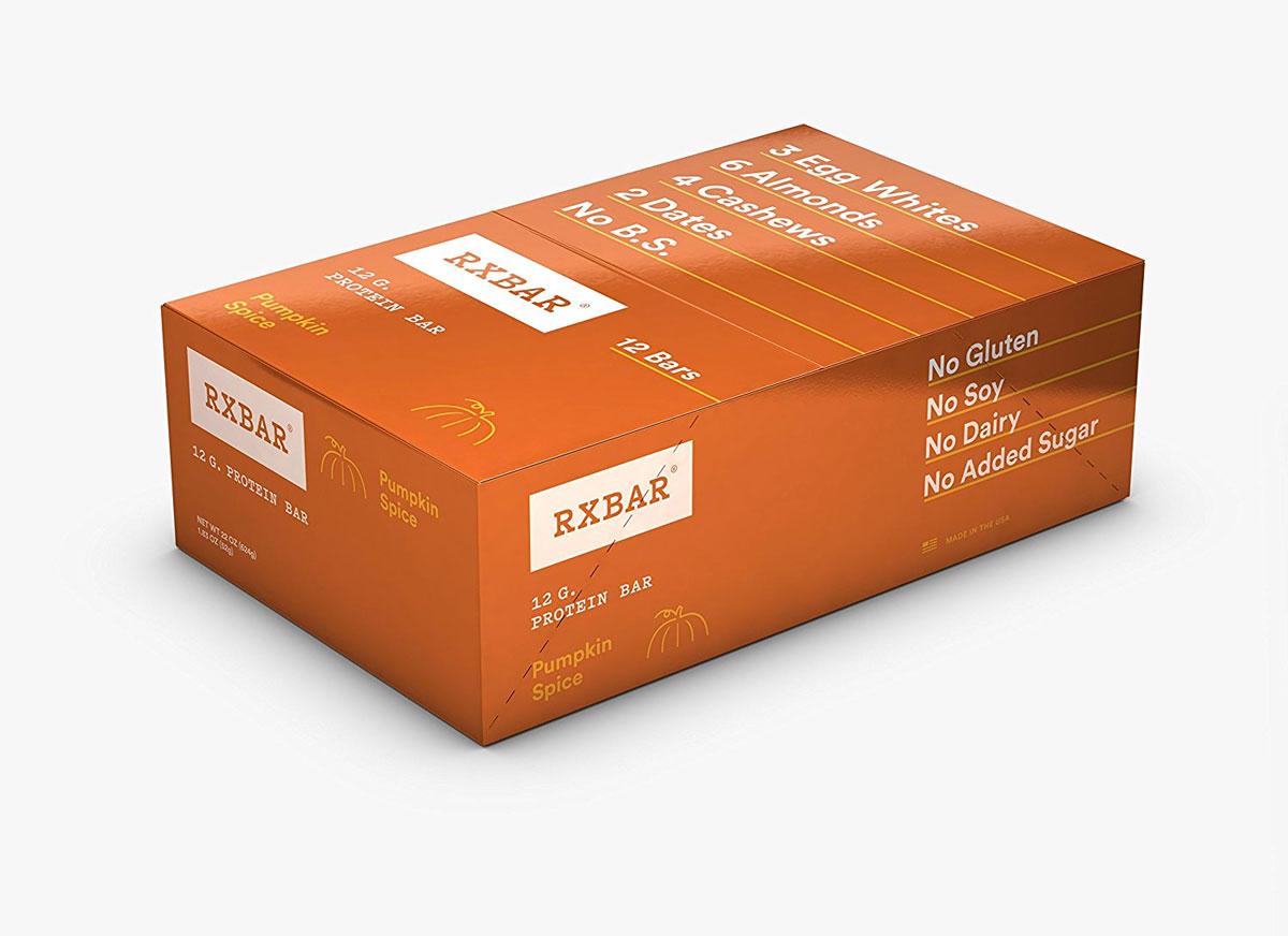 RXBARs Clean Whole Food Protein Bars