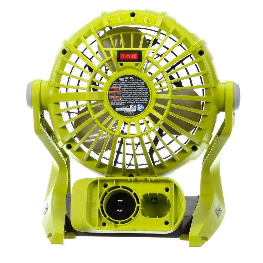 RYOBI Hybrid Power Fan Versatile 18V