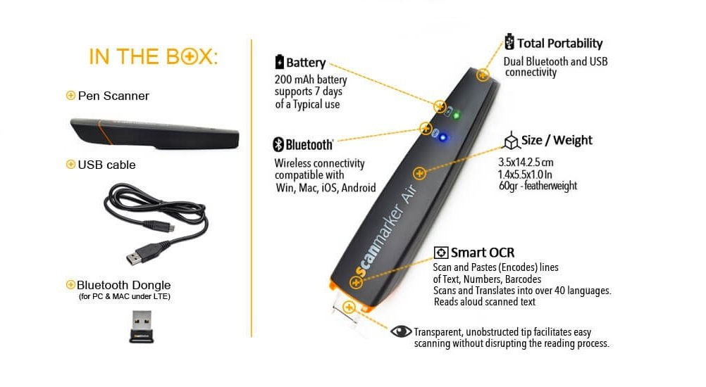 Scanmarker Air Wireless Digital Text Scanner