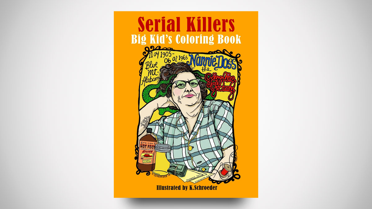 Serial Killers Gruesome Coloring Collection