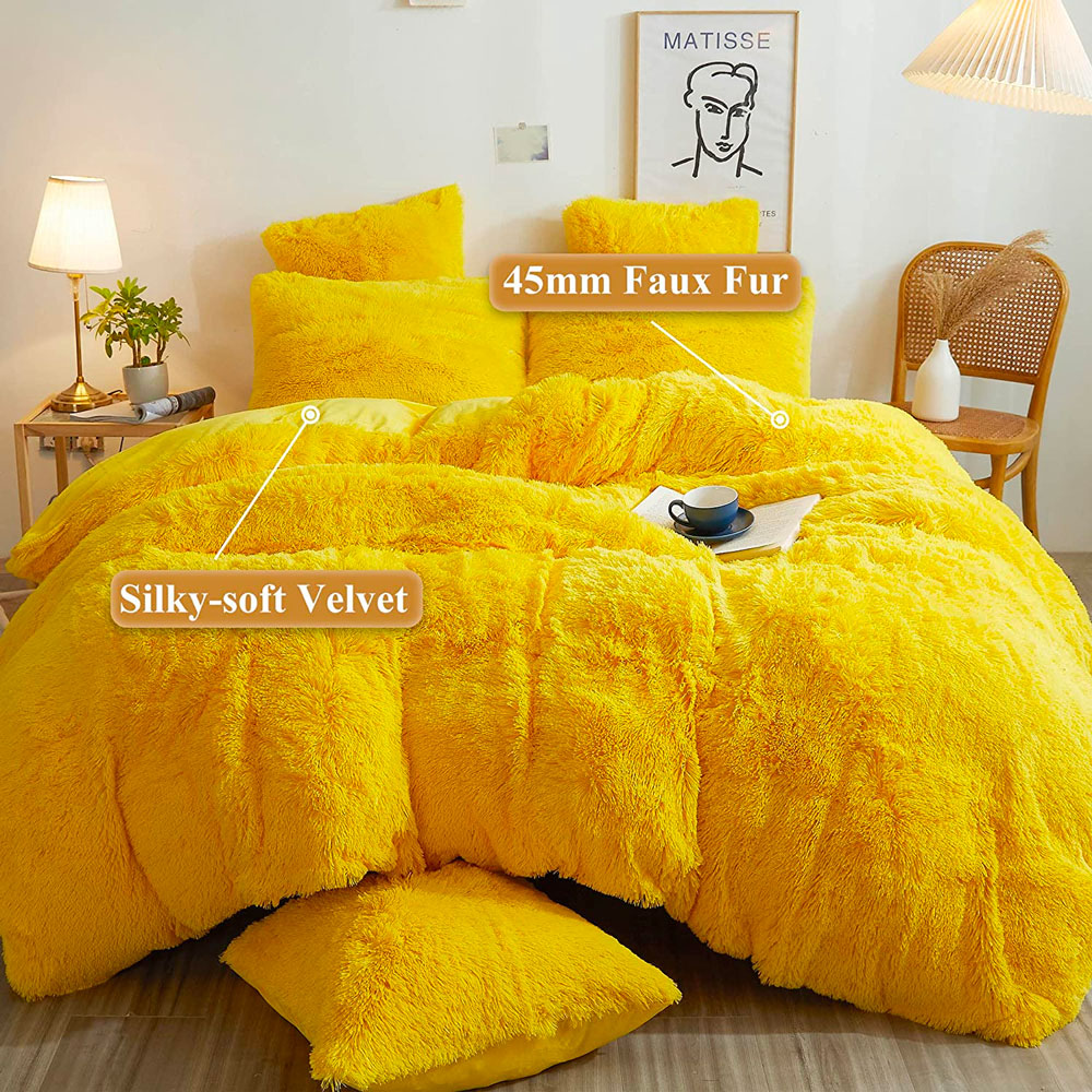 Shaggy Comfort Duvet Vegan Microfiber