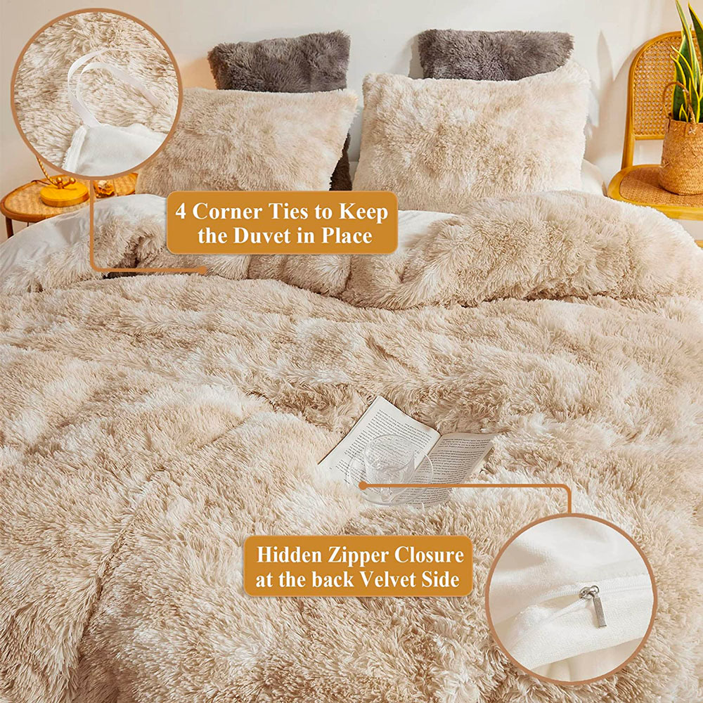 Shaggy Comfort Duvet Vegan Microfiber