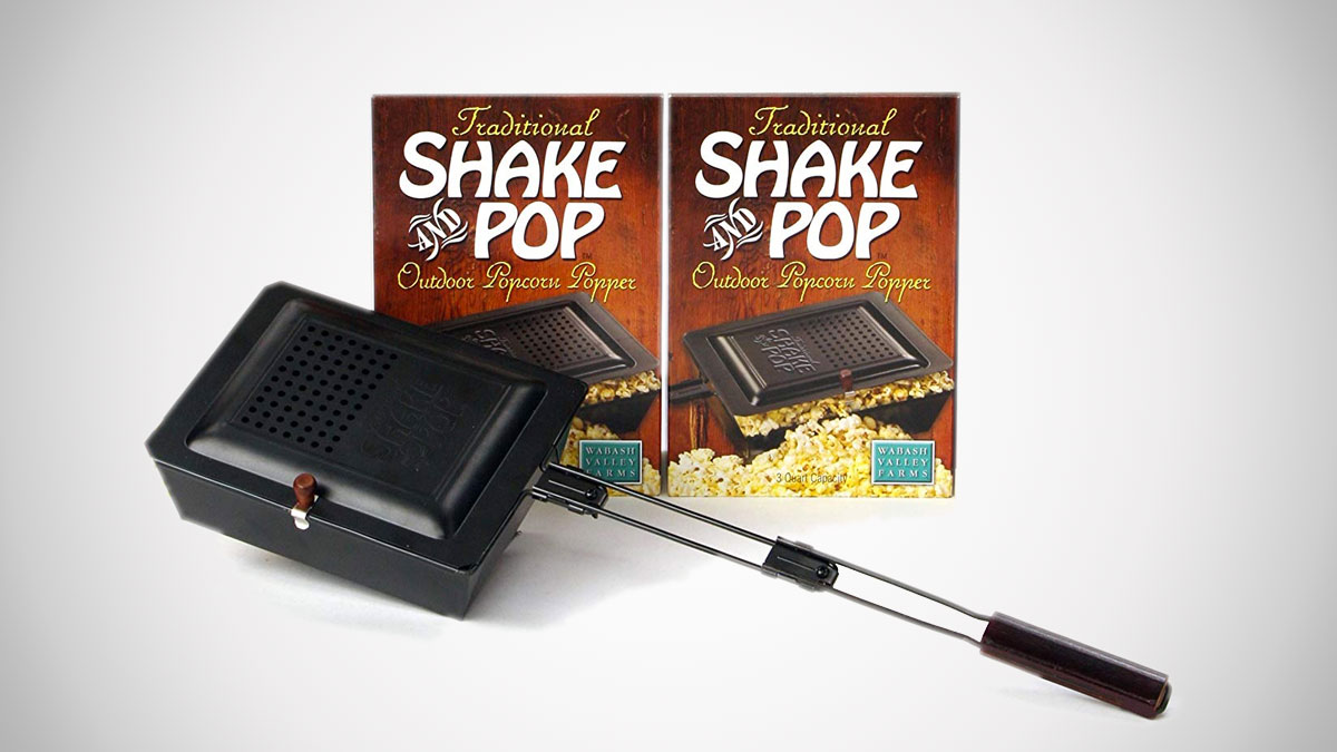 Shake Pop Campfire Popcorn Maker