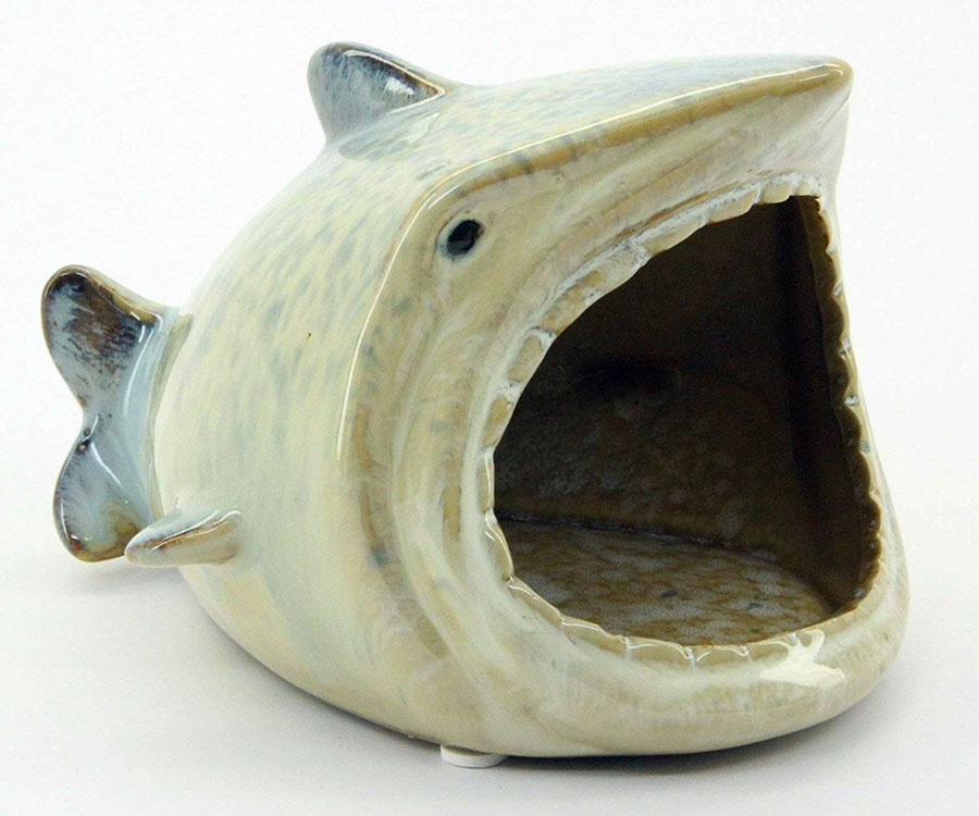 Shark Sponge Holder Ceramic Jaws