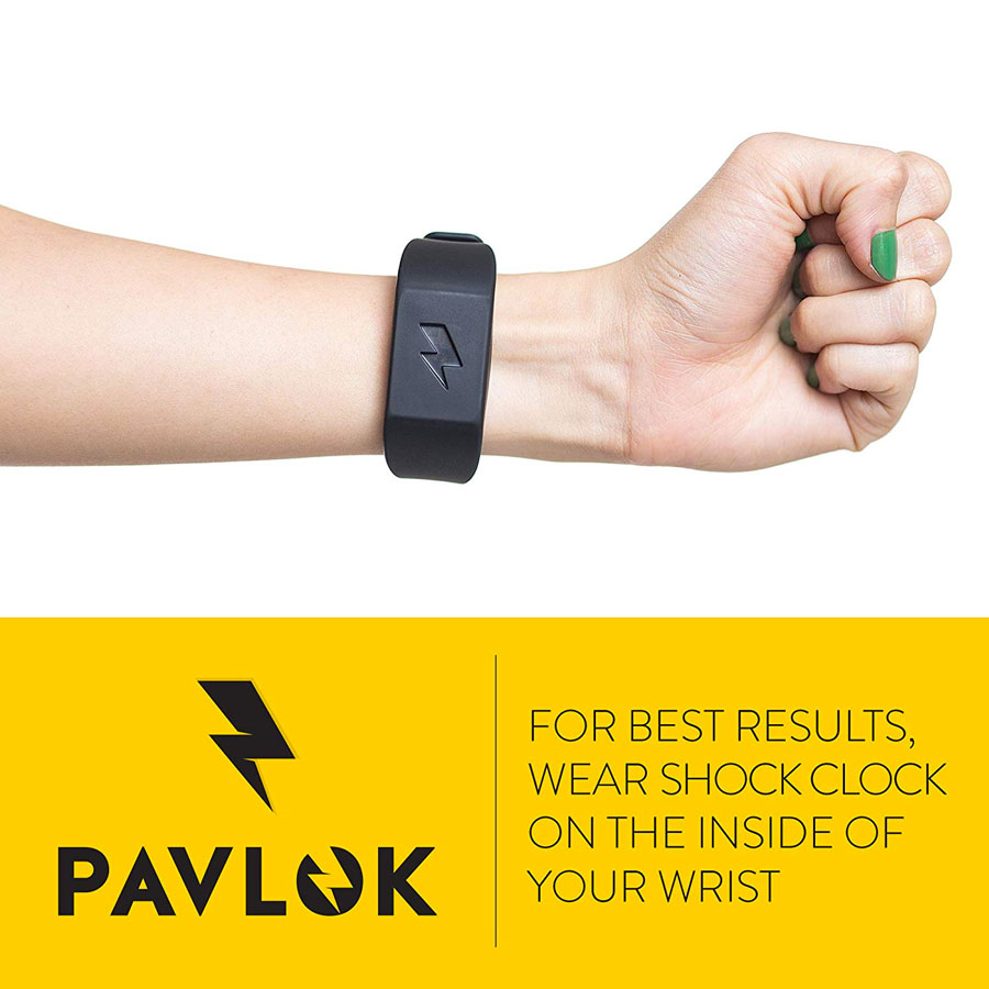 Shock Clock HabitBreaking Alarm Bracelet