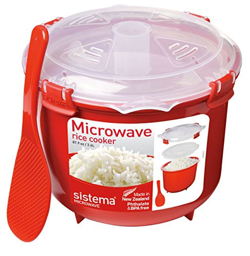 Sistema Microwave Rice Cooker Compact Rice Solution