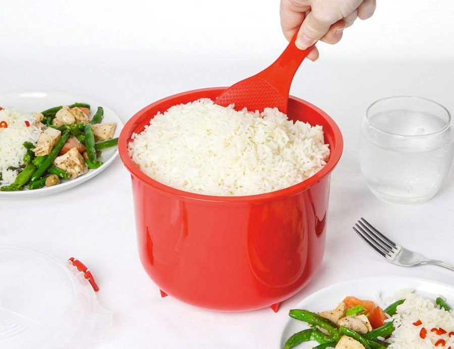 Sistema Microwave Rice Cooker Compact Rice Solution