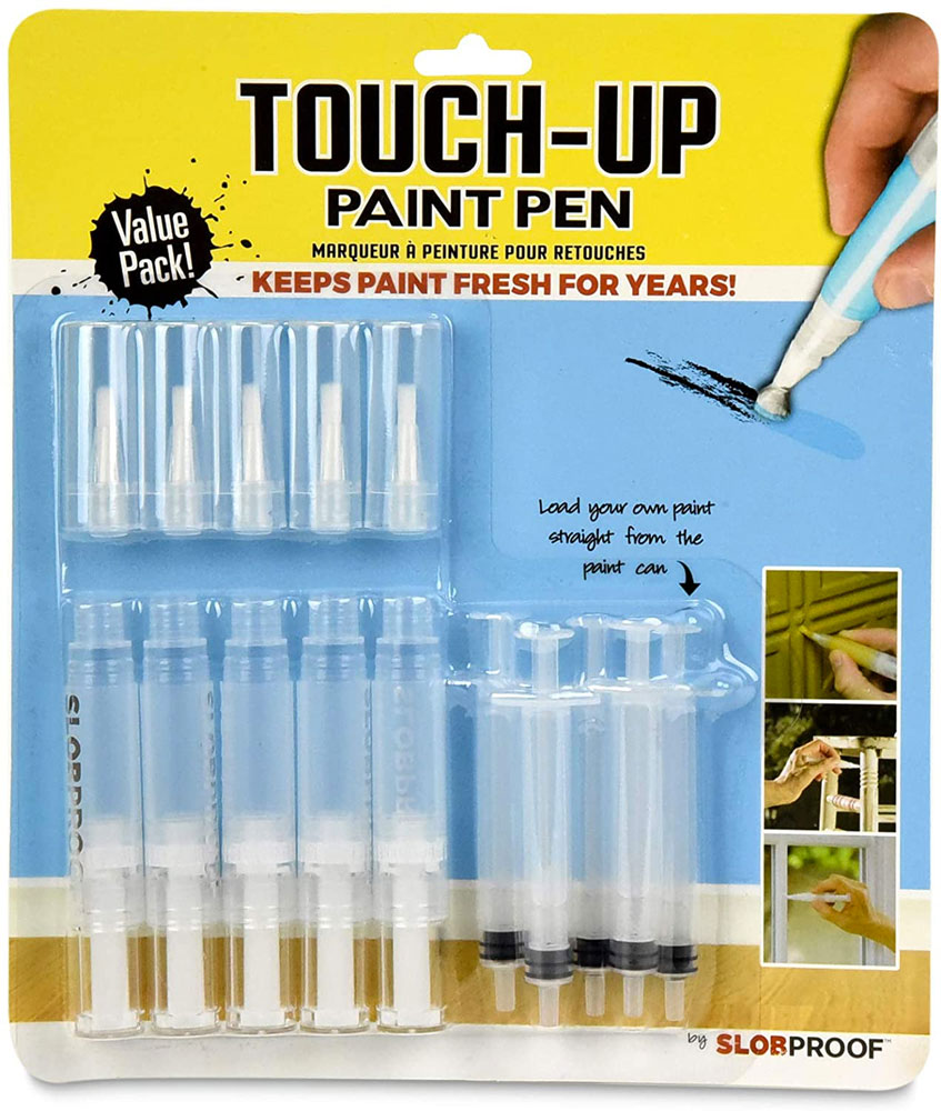 Slobproof Paint Syringe Pens for Easy TouchUps