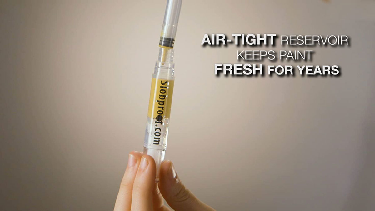 Slobproof Paint Syringe Pens for Easy TouchUps