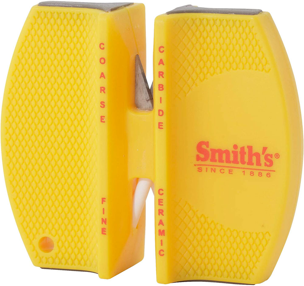 Smiths Compact Knife Sharpener with Tungsten Carbide Blades