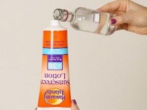 Sunscreen Flask by Smuggle Your Booze