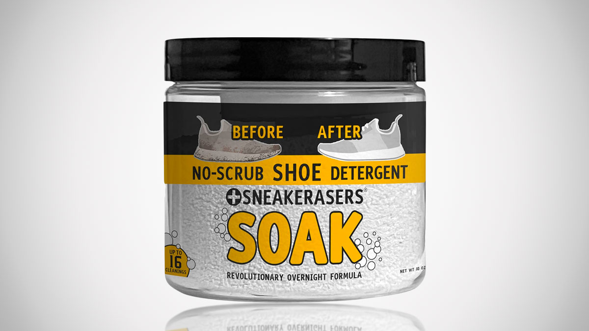 SneakERASERS Soak Overnight Athletic Shoe Cleaner