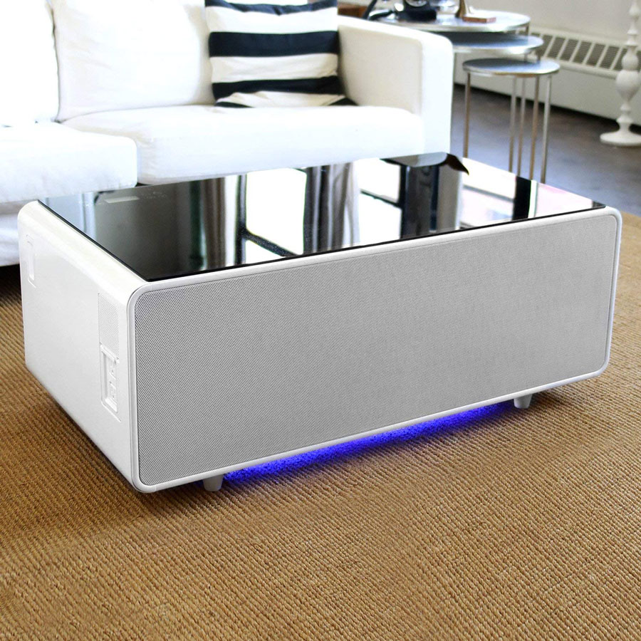 Sobro Coffee Table with Builtin Cooler