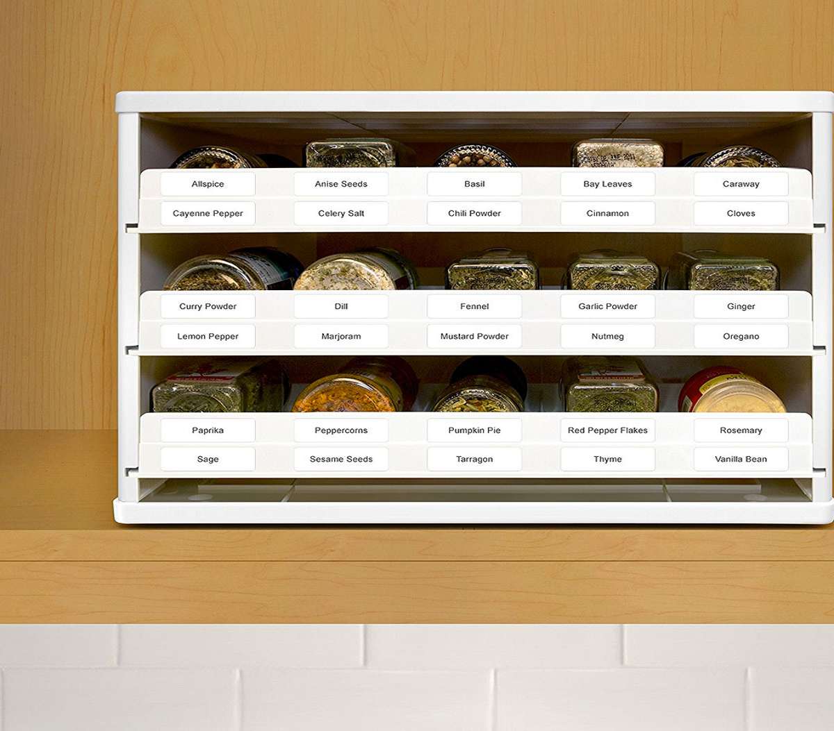 SpiceStack Tiered Spice Storage System