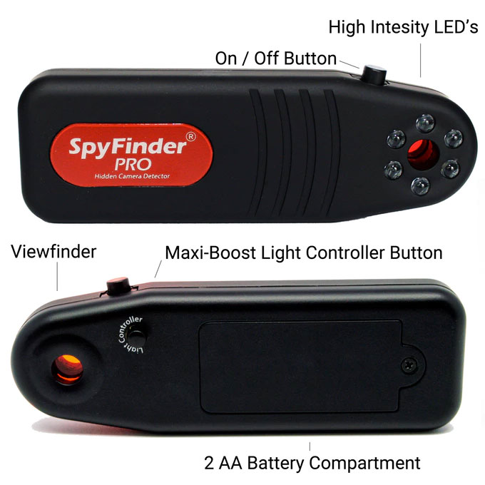 SpyFinder Pro Camera Intrusion Detector