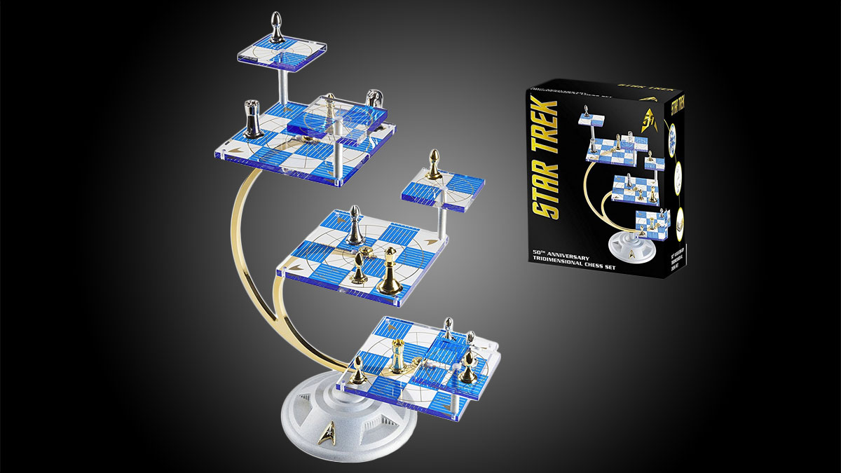 Star Trek 3D Chess Deluxe Set