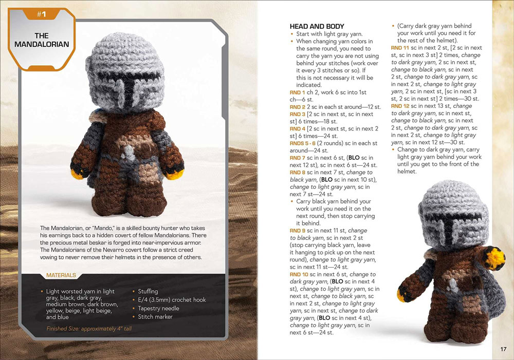 Star Wars The Mandalorian Amigurumi Kit